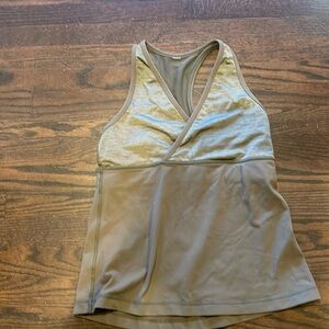 Lululemon top dark tan color #26